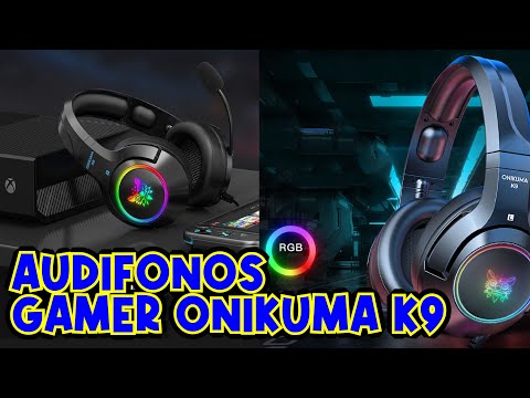 AUDIFONOS ONIKUMA K9 SON BUENOS