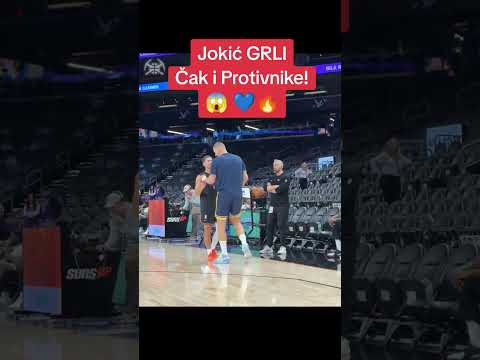 Nikola Jokic GRLI protivnika!