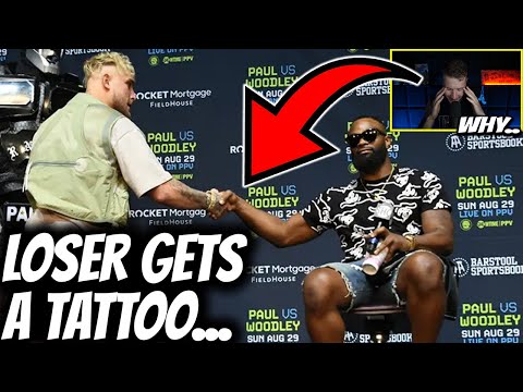 Tyron Woodley Is PLAYING Jake's Game And It's a BAD Idea.. l SHOWTIME Presser Breakdown