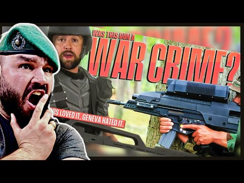 Royal Marine Reacts To Basically A War Crime - America's Future Weapon The XM-29