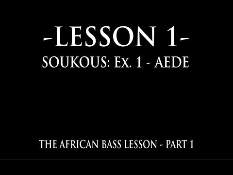 Soukous and Seben - The African Bass Lesson