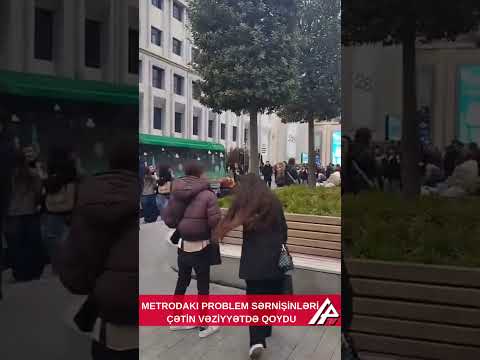 Bakı metrosunda baş verən texniki nasazlıq digər nəqliyyat vasitələri ilə gedişi də çətinləşdirib