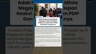 Disorot Publik! Adab Prabowo saat Minta Megawati Jalan di Depan, Ketum PDIP Gandeng Tangan RI