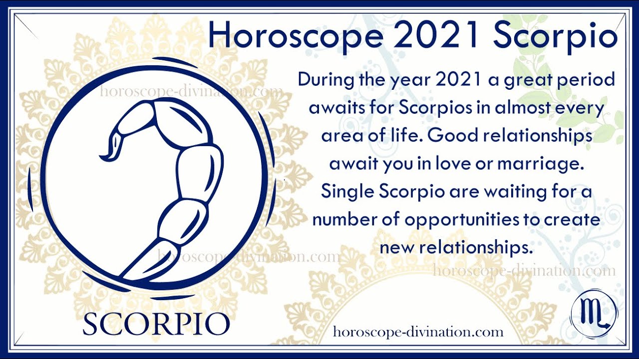 scorpio horoscope march march 2021