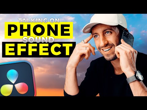 Talking on phone SOUND EFFECT - Davinci Resolve