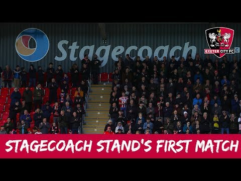 Stagecoach Adam Stansfield Stand's first match | Exeter City Football Club