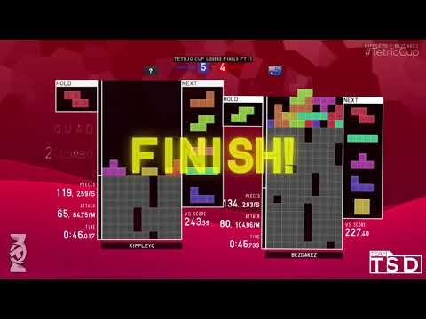 Tetr.io Cup #1 - Rippleyo Vs. KezDaBez - Losers Finals