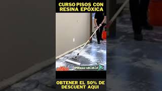 pisos 3d con resina epoxica #shorts