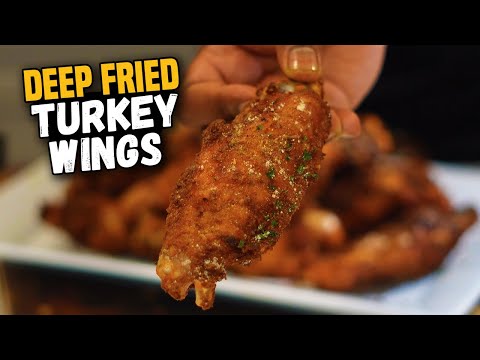 How to Make the Crispiest Fried Turkey Wings!