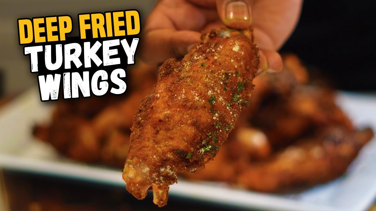 How to Make the Crispiest Fried Turkey Wings
