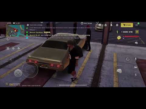 Sanna, golden maffia visiting smokey's garage 