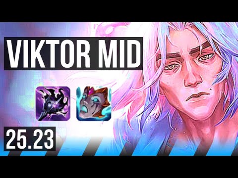 VIKTOR vs YASUO (MID) | 8/0/7, Legendary | EUW Diamond | 25.23