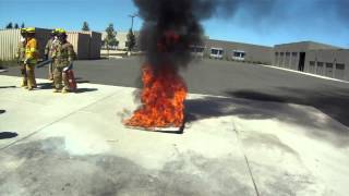 preview picture of video 'GoPro: Yuba College Fire Academy 34 Extinguishers'