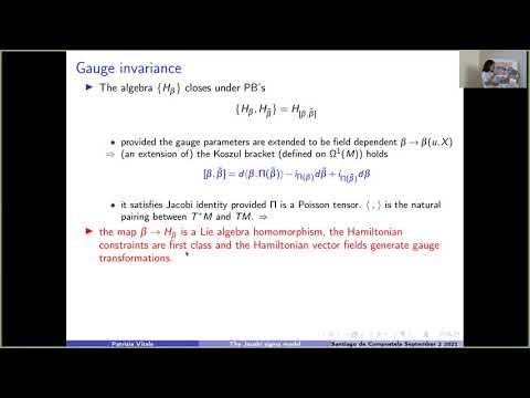 Topological and dynamical aspects of Jacobi sigma models (Patrizia Vitale)