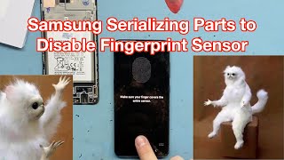 Samsung A51 Serializing Parts to Disable Fingerprint Sensor