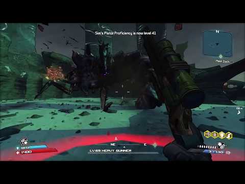 Borderlands GOTY Enhanced Roland Killing Crawmerax using Glitch Spot