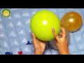 Glitter Balloons Finger Family Nursery Rhyme Learn Colors Balloon Top Learn Colors Wet Balloons