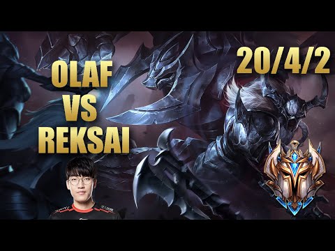 Griffin Tarzan Olaf Jungle Vs Reksai - KRChallenger Patch 9.20