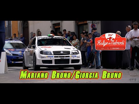 Rally dei Nebrodi 2024 - Mariano Bruno/Giorgia Bruno (Fiat Punto S1600)