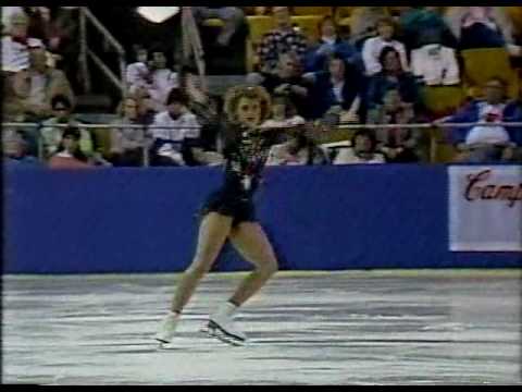 Evelyn Großmann (GER) - 1990 Skate America, Ladies' Free Skate