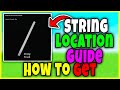 How To Get STRING FAST In FISCH STRING BEST METHOD LOCATION Roblox