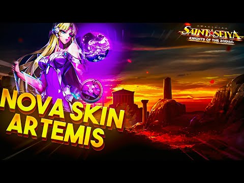 NOVA SKIN PARA ÁRTEMIS E AIACOS + NOVOS COSMOS!!! - SAINT SEIYA AWAKENING