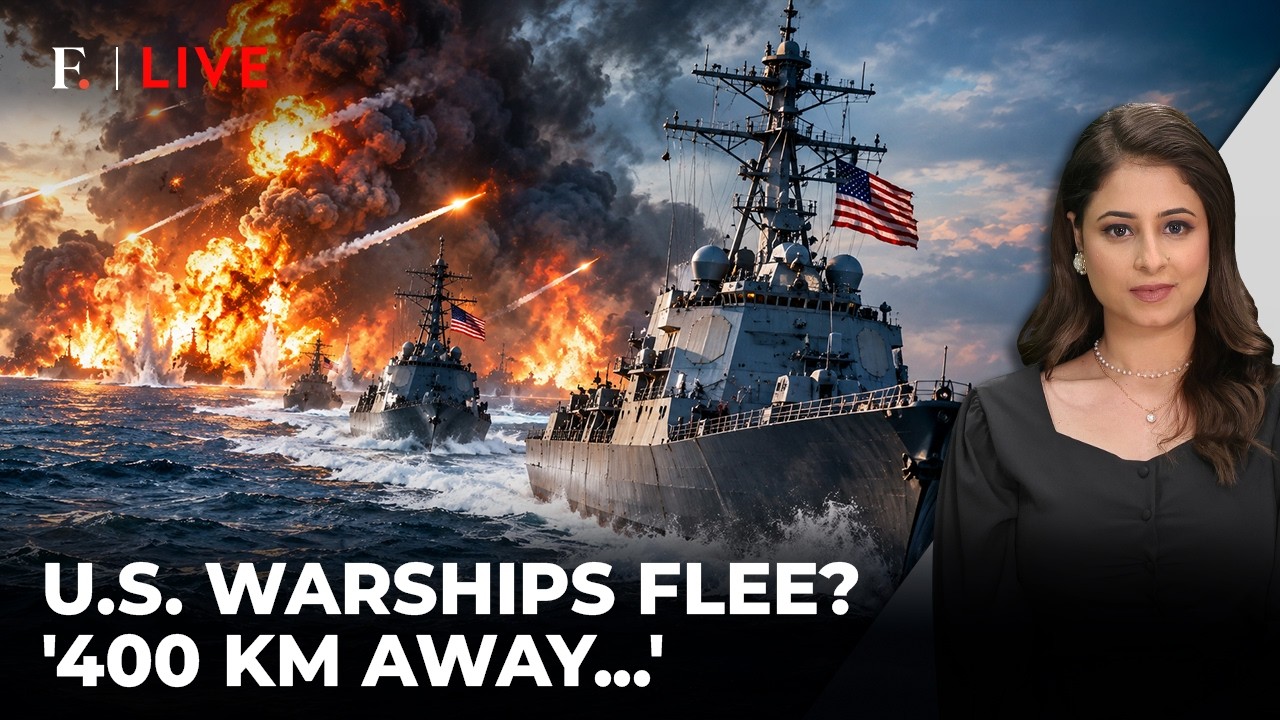 '400 KM From Hormuz': Iran Claims US Navy Retreat, Warns Warships 'Do Not Dare...' | Firstpost Live