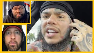 Tekashi 6ix9ine Just ENDED 50Cent Career With This Statement 😳, Eminem SHOWED Real Colour