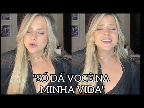 GABI MARTINS CANTA "SÓ DÁ VOCÊ NA MINHA VIDA" / VIA INSTAGRAM