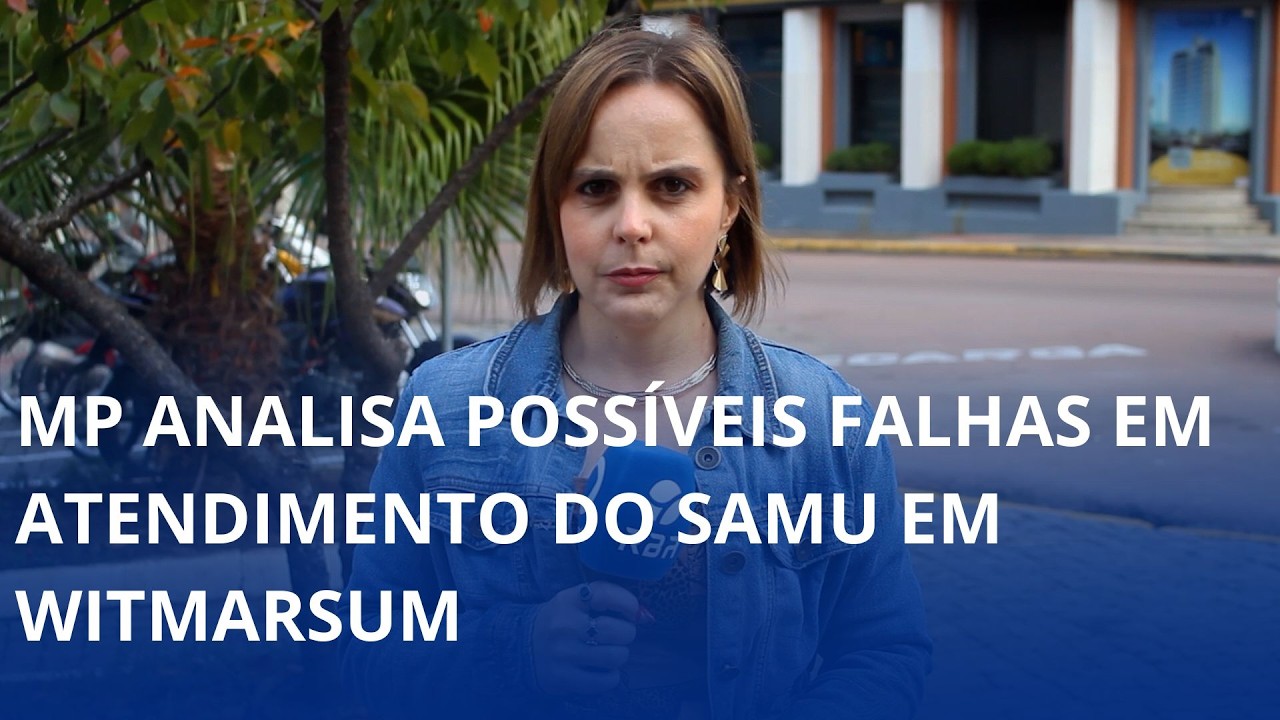 MP analisa possíveis falhas em atendimento do SAMU em Witmarsum