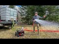 We're BUILDING Our DIY OFF GRID Fire Suppression Tanker (Will It WORK?)