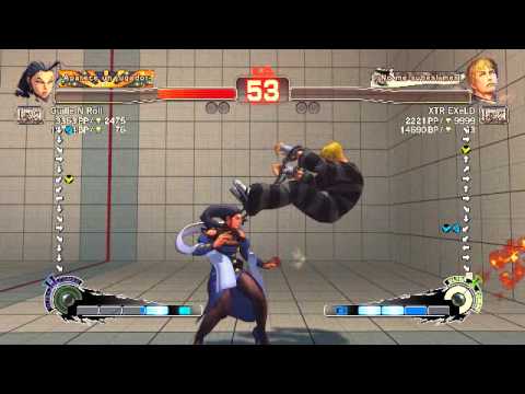 Guille N Roll's USF4 Matches: Vs Cody (XTR EXeLD)