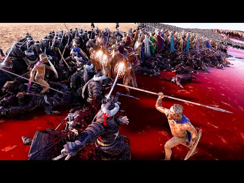 Kingdom of Sparta is Threaten by Mongol Army. Will Spartan Warriors Depend the Kingdom? - UEBS2