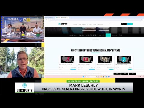 UTR Sports CEO Mark Leschly Talks UTR Pro Tennis Tour on Tennis Channel
