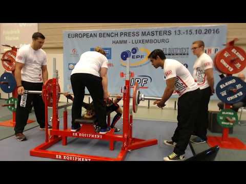 European Masters Women's Bench Press 2016 -  M2-M4, ALL