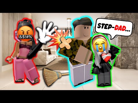 ✨ MY STEPDAD PROTECTED ME FROM MY CRUEL MOM 💅 #roblox #robloxstory