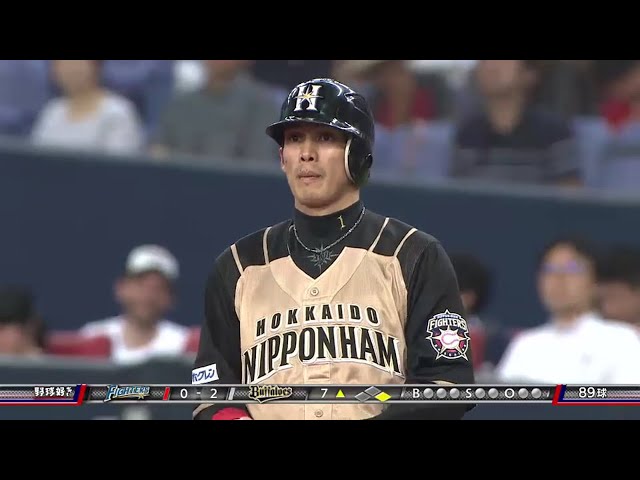 【7回表】ここ5試合で4度目!! ファイターズ・陽 今日も複数安打を記録!! 2016/7/13 Bs-F