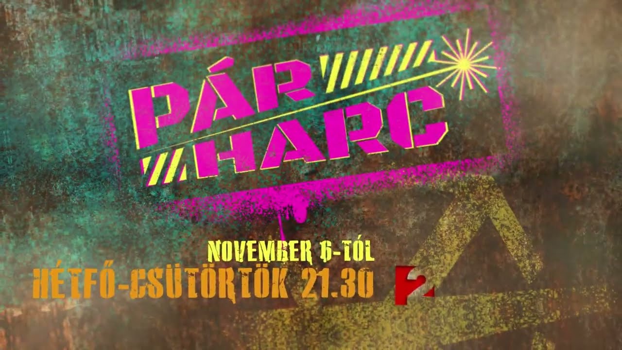 Párharc - új évad november 6-tól hétfőtől csütörtökig 21:30-kor a TV2-n!