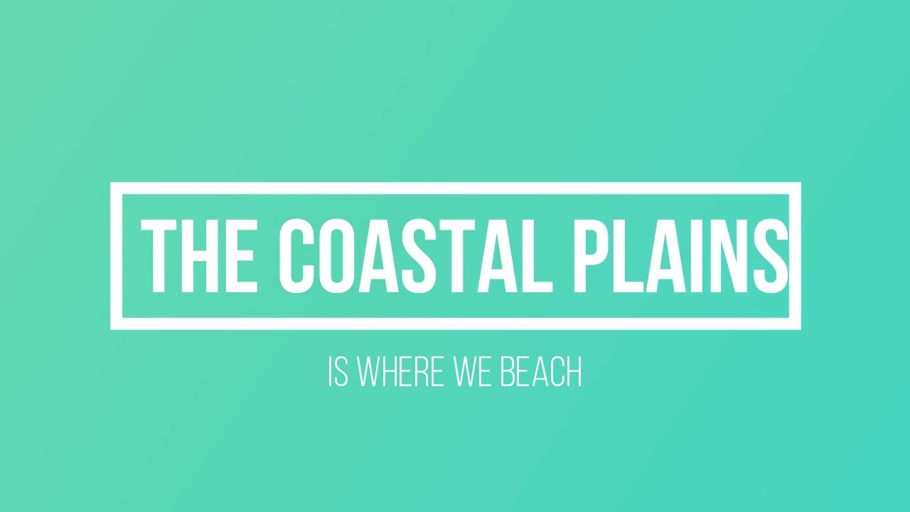 What are the geographic parts of the Texas Coastal Plains?