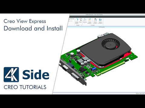 Creo View Express: Download and Install