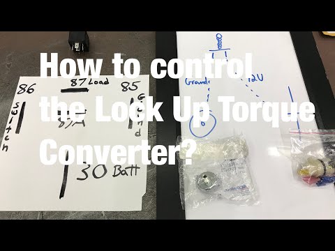 How to control the Lock up Torque Converter?