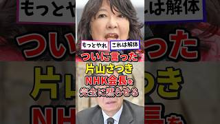 【ついに言った！】片山さつき、NHKに切り込んだ#雑学 #政治 #高市内閣 #高市早苗 #高市総理 #日本政治 #片山さっき