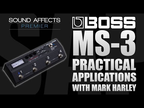 Boss MS-3 Multi Effects Switcher - Practical Applications With Mark Harley