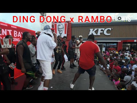 Ding Dong Ravers @ KFC Grand Opening in St. Thomas| Featuring Rambo & Biggz