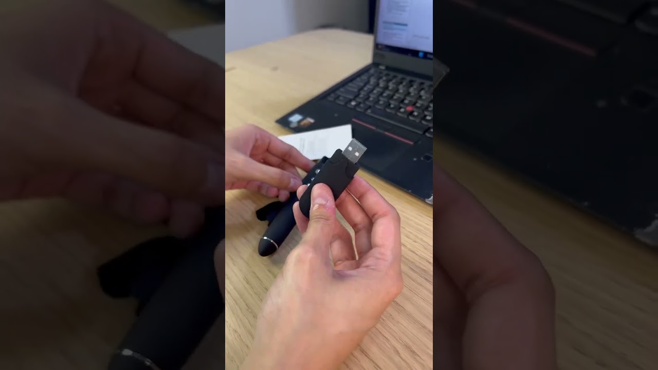 Wireless Presenter Remote Presentation USB Control Clicker | POWERPOINT KEYNOTE | WINDOWS MACBOOK