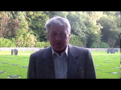 „ARMINIUS-Bund“. J. Thießen Ansprache vom Ehren-Soldatenfriedhof in Vossenack.