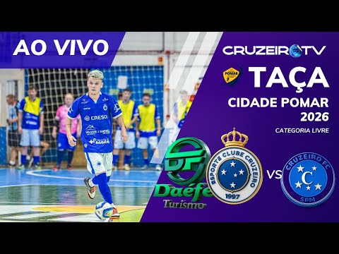 Taça Cidade Pomar de Futsal 2026 - E.C. Cruzeiro/Daéfe x Cruzeiro SPM