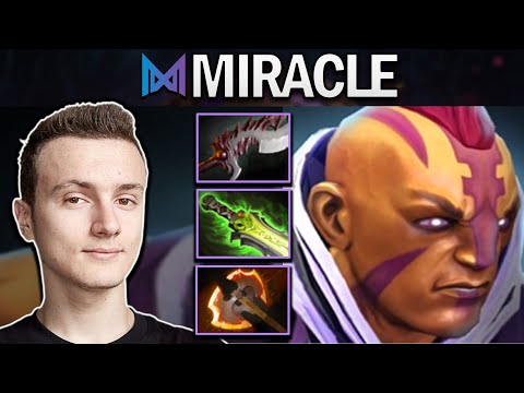 NIGMA.MIRACLE ANTI-MAGE WITH ETHEREAL BLADE - DOTA 2 7.27 GAMEPLAY