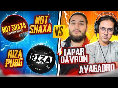 NOT SHAXA, RIZA 😱 vs LAPAR DAVRON, AVAGADRO 🥵 2v2 TDM M24 KIM YUTDI?