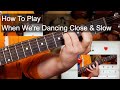 'When We're Dancing Close and Slow' Prince Guitar & Bass Lesson